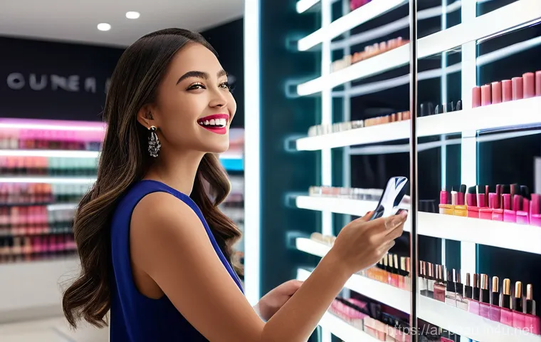 뷰티컨설턴트 신규 기술 적용법 - **Prompt:** A young Arab woman, in her late 20s, with radiant skin and modest, elegant attire (a sty...