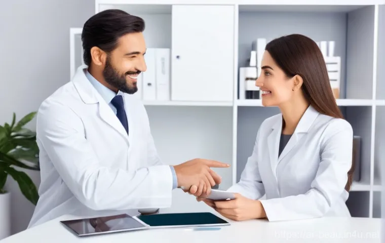 뷰티컨설턴트 국내외 시장 비교 - **Prompt 2: AI-Powered Personalized Beauty Consultation**
    "A sophisticated Middle Eastern woman ...